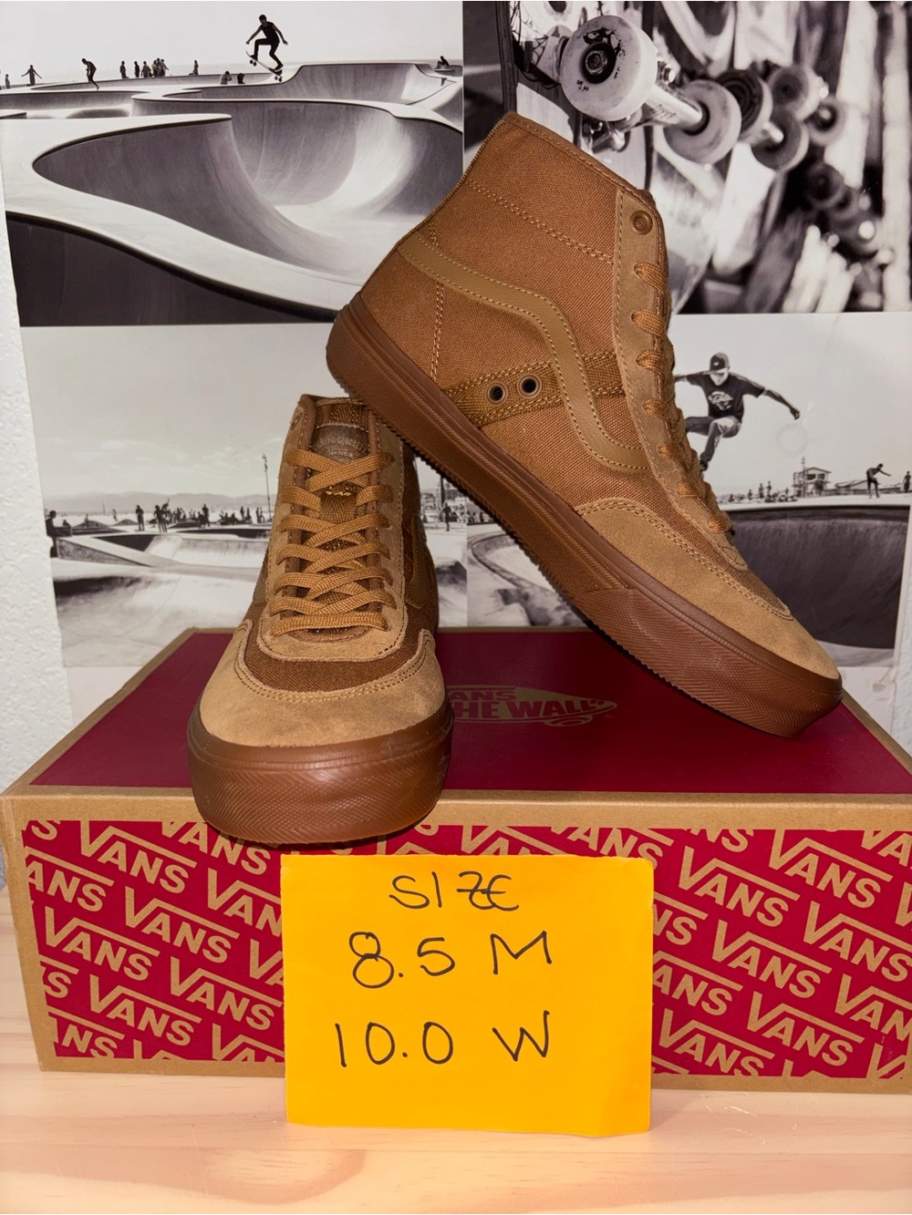 Vans Crockett High sz 8.5 Men’s 10.0 Woman